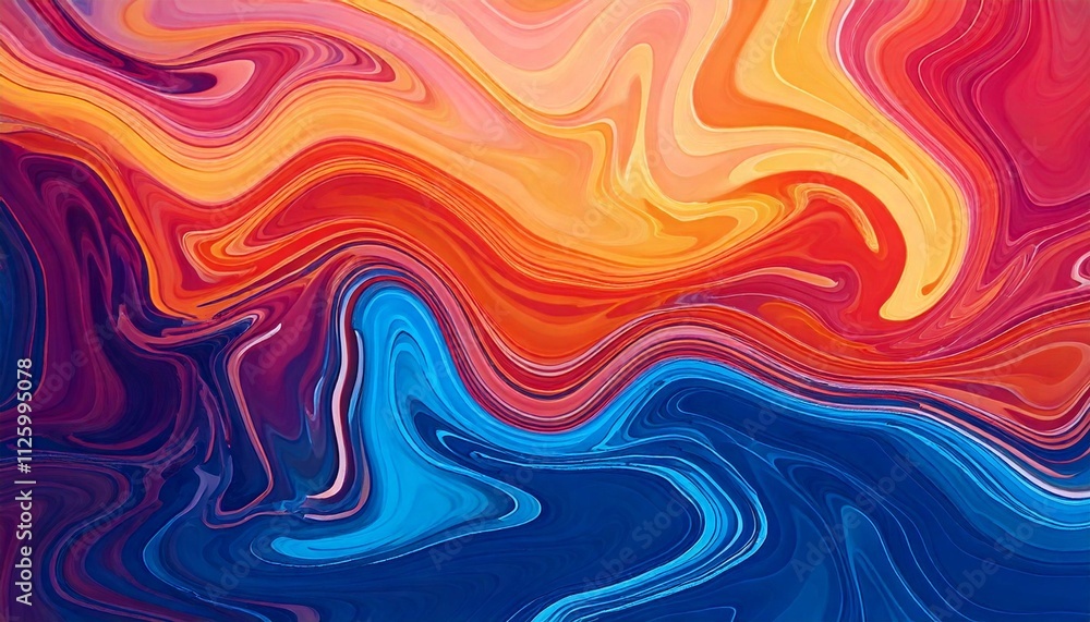 Fototapeta premium Abstract liquid soft and fluid texture background