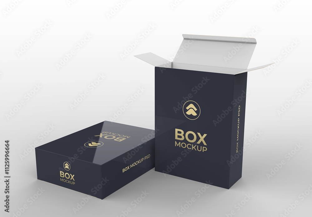 Program Box Mockup Software Box Mockup Stock Template | Adobe Stock