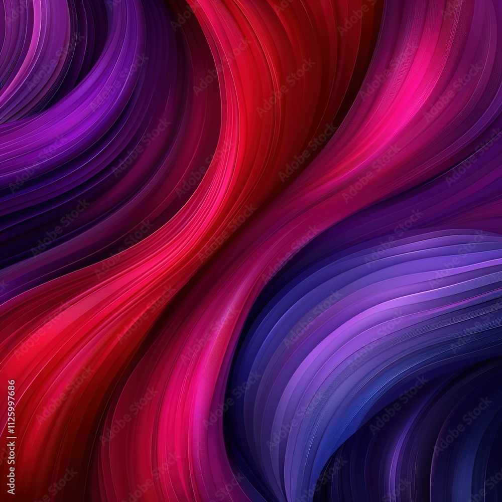 Naklejka premium Flowing liquid creates vibrant wave pattern design , copy space background for post, 
