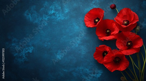 commemorative scene for memorial day, highlighting gratitude and unity on a simple background