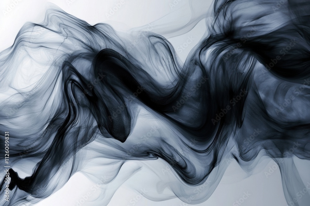Dynamic abstract background with flowing ink minimalist design digital art soft lighting conceptual aesthetic for modern visual creativity Dynamic abstract background with flowing ink minimalist design digital art soft lighting conceptual aesthetic for modern visual creativity