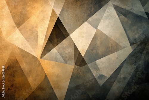 Wallpaper Mural Geometric abstract background design featuring overlapping shapes and minimalist style in a modern digital environment for graphic arts and design projects Torontodigital.ca