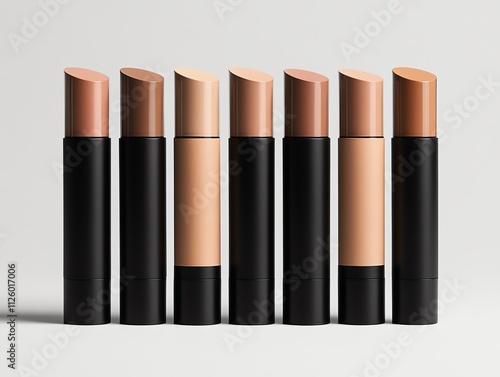 Mattefinish body contour sticks with precision tips photo