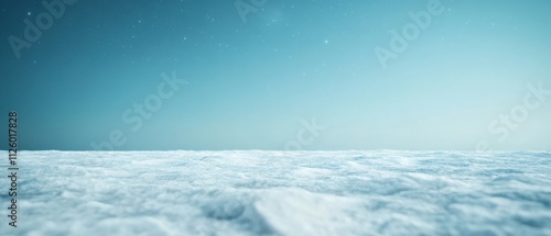 Wallpaper Mural Serene Winter Landscape Under Starlit Sky Frozen Lake with Surreal Ice Surface Torontodigital.ca