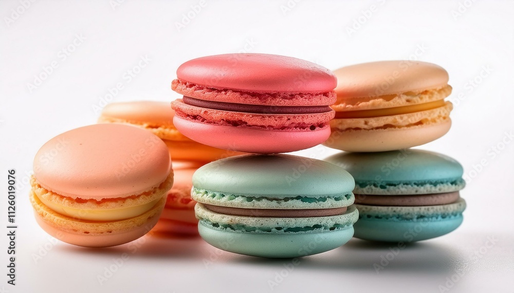 Sweet Symphony: Colored Macarons on a White Canvas
Sweet Symphony: Colored Macarons on a White Canvas