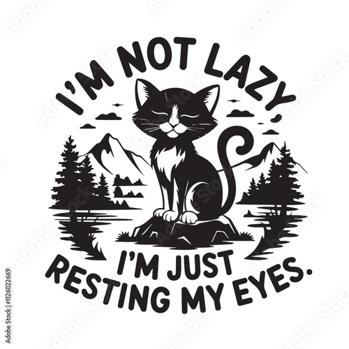 Cat svg t shirt vector design