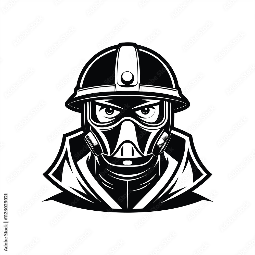 Firefighter ClipArt Design - Fireman Vector illustration Firefighter ClipArt Design - Fireman Vector illustration