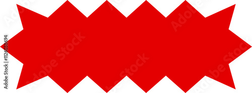 Sign Minus Symbol Zigzag Wavy Font Distorted
