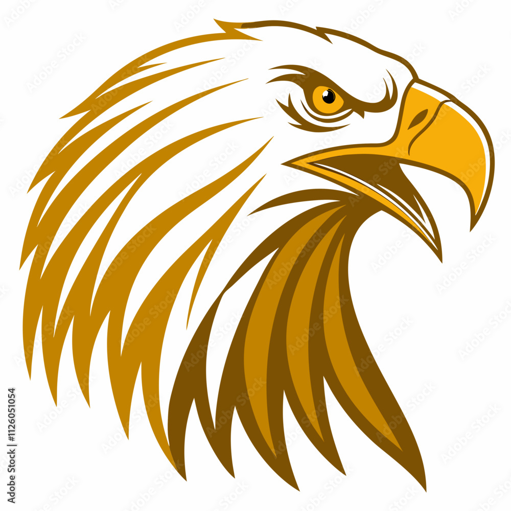 Obraz premium head of eagle