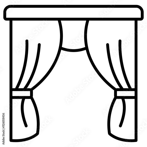Curtains icon