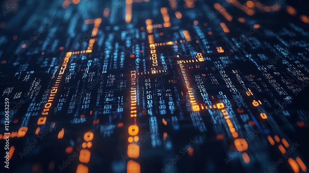 Digital Encryption Elegance with Binary Code Matrix Digital Encryption Elegance with Binary Code Matrix