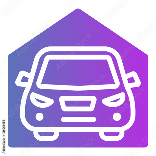 dealership Gradient icon