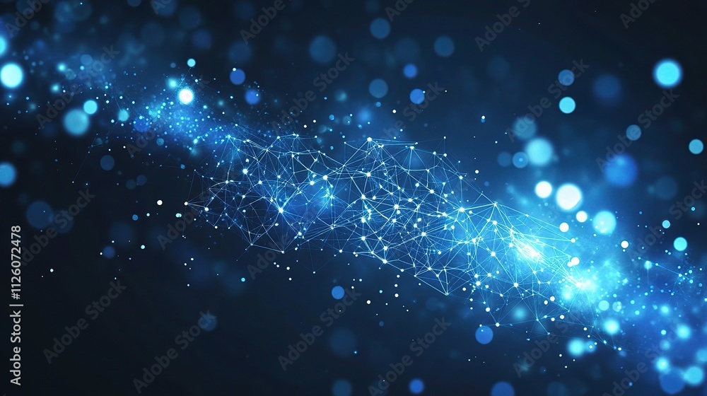 Low Poly Blue Tech Inspired Background for Creative Projects Low Poly Blue Tech Inspired Background for Creative Projects