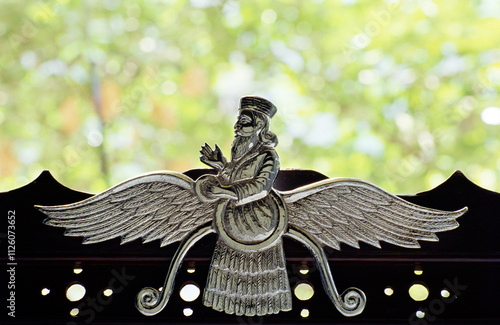 Zoroastrian symbol Parsi Faravahar Farvahar photo