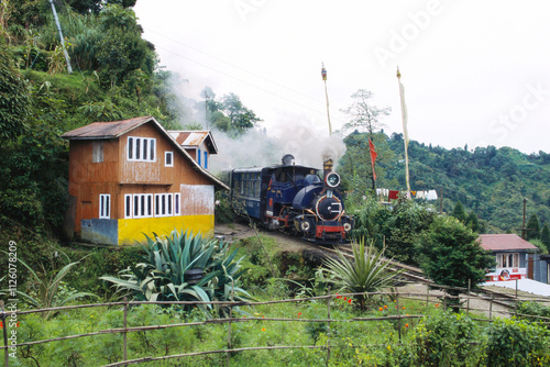 World heritage toy train, Siliguri to Darjeeling, West Bengal, India