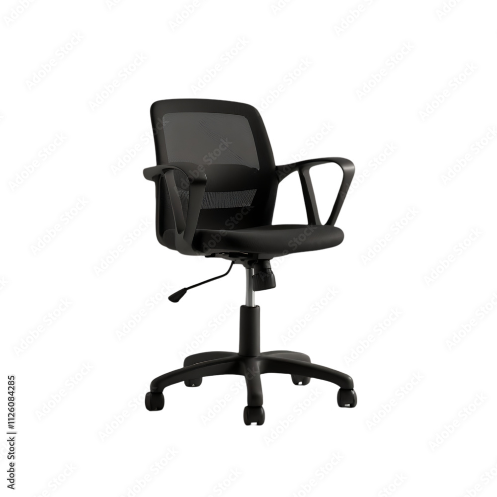 Black Mesh Office Chair with Wheels Black Mesh Office Chair with Wheels