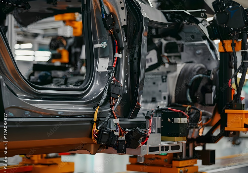 Factory Automation for Car Mass Production Factory Automation for Car Mass Production
