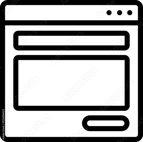 Complaint Form Line Icon