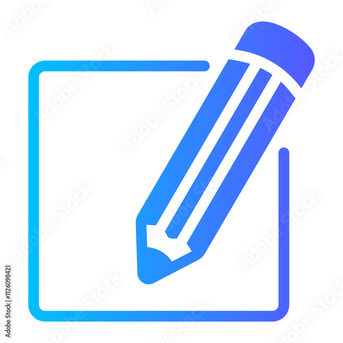 text editor Gradient icon