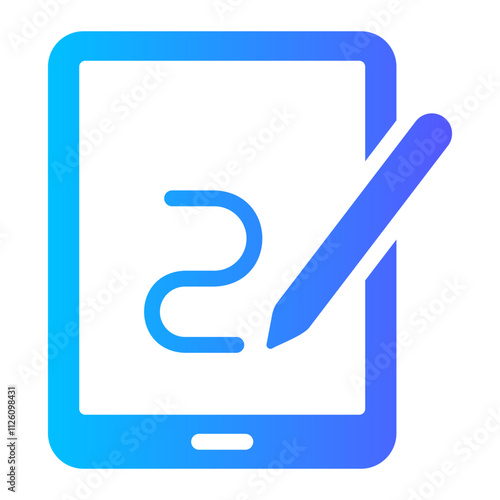 tablet Gradient icon