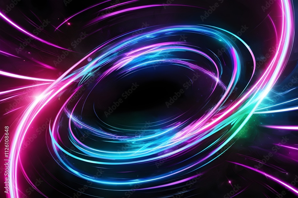 abstract background with glowing lines abstract background with glowing lines