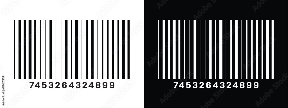 Barcode vector icon. Trendy bar code for web icon. Abstract barcode vector icon illustration. Scanning barcode icon in eps 10. Barcode vector icon. Trendy bar code for web icon. Abstract barcode vector icon illustration. Scanning barcode icon in eps 10.