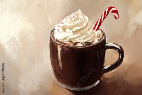 Cozy Hot Chocolate with Whipped Cream