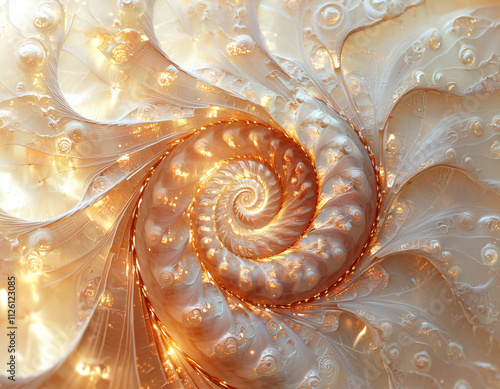 Golden Spiral Shell photo