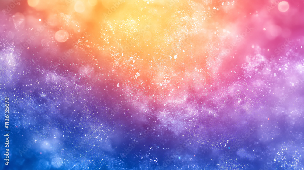 Fototapeta premium abstract background with smoke, blurred color gradient neon purple pink blue color gradient background