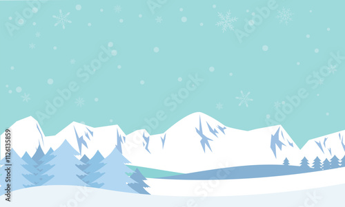 冬のかわいいベクターイラスト素材