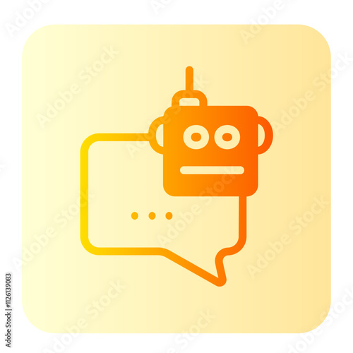 Chatbot gradient icon