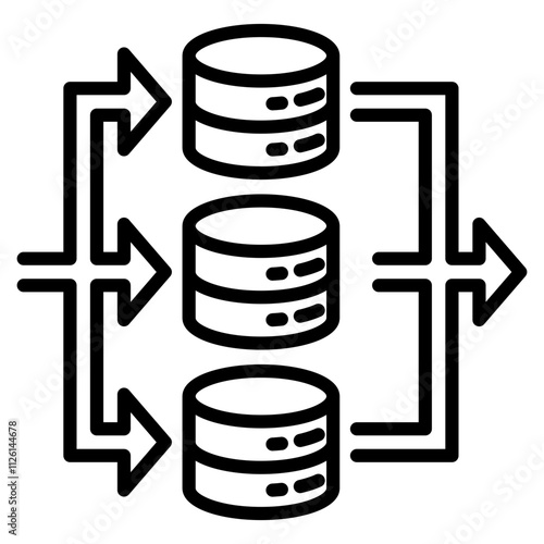 parallel computing single icon