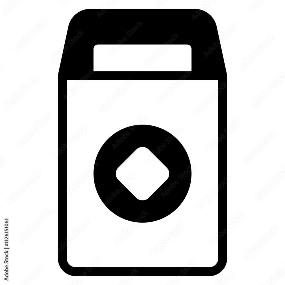 Stylized Illustration of a Packaging Design Stylized Illustration of a Packaging Design