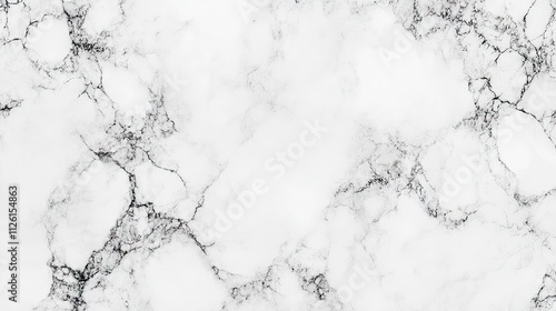 White marble texture with grey veins, perfect for backgrounds and design projects.