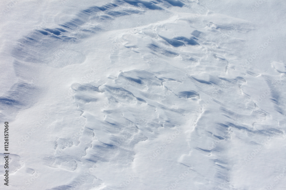 The snow is white and the ground is covered in it The snow is white and the ground is covered in it