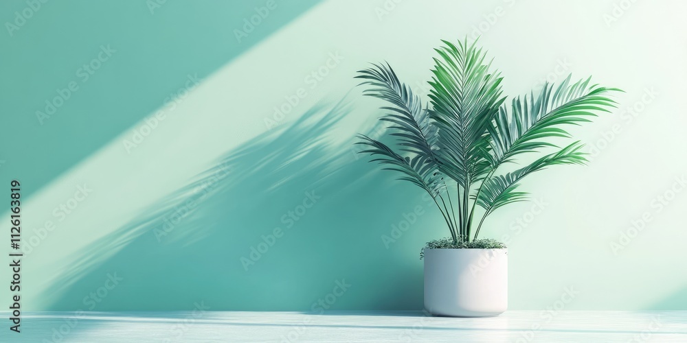 A full-length black and white cown a pastel green background. A full-length black and white cown a pastel green background.