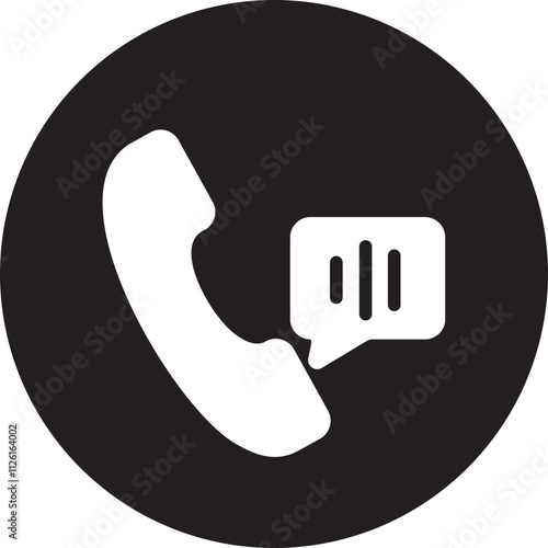 Call glyph icon