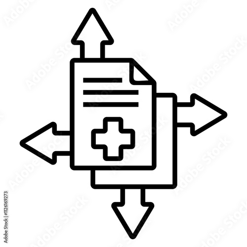 Health Information Exchange icon