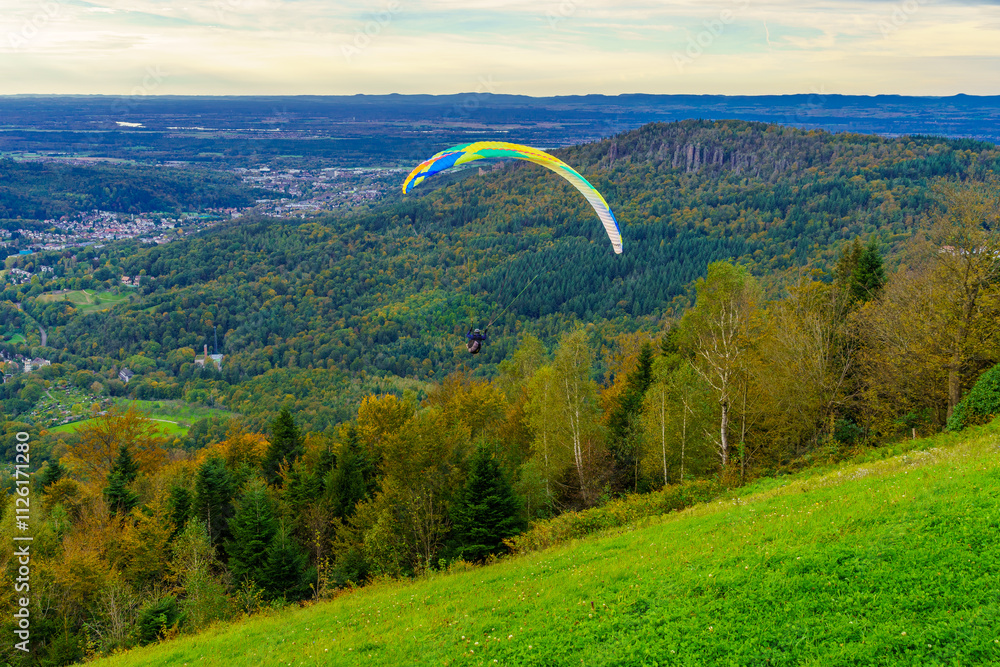 Black Forest landscape, and the town of Baden-Baden