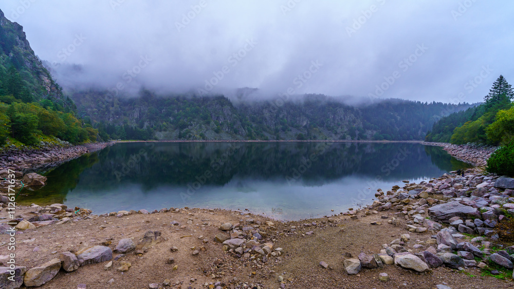 The Lac Blanc in Alsace