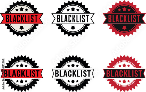 Blacklist Stamp Sign