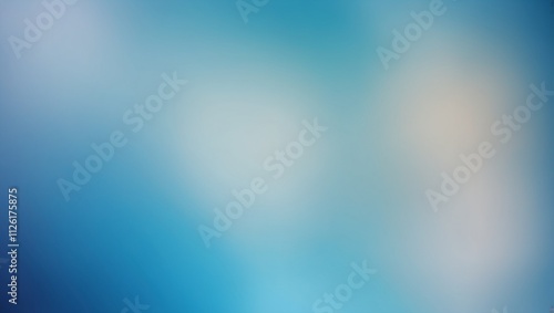 Abstract Blue Gradient Background with Soft Blur and Smooth Motion Effect