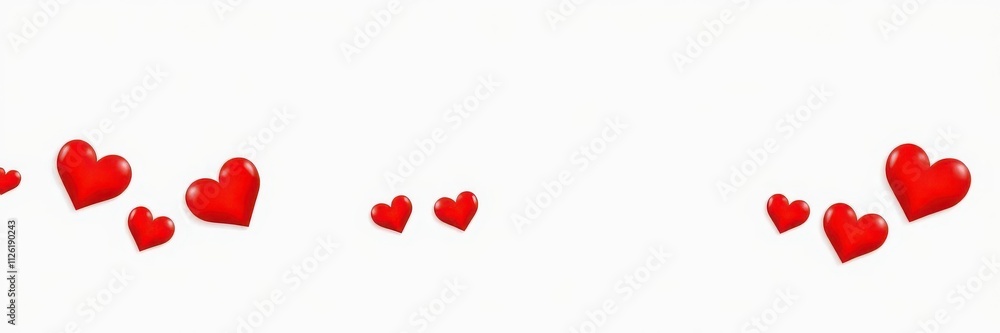 A beautiful red heart vector isolated on a white background, symbol A beautiful red heart vector isolated on a white background, symbol