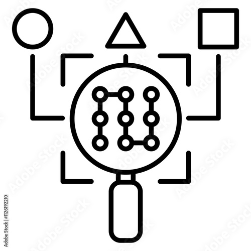 shape recognition icon
