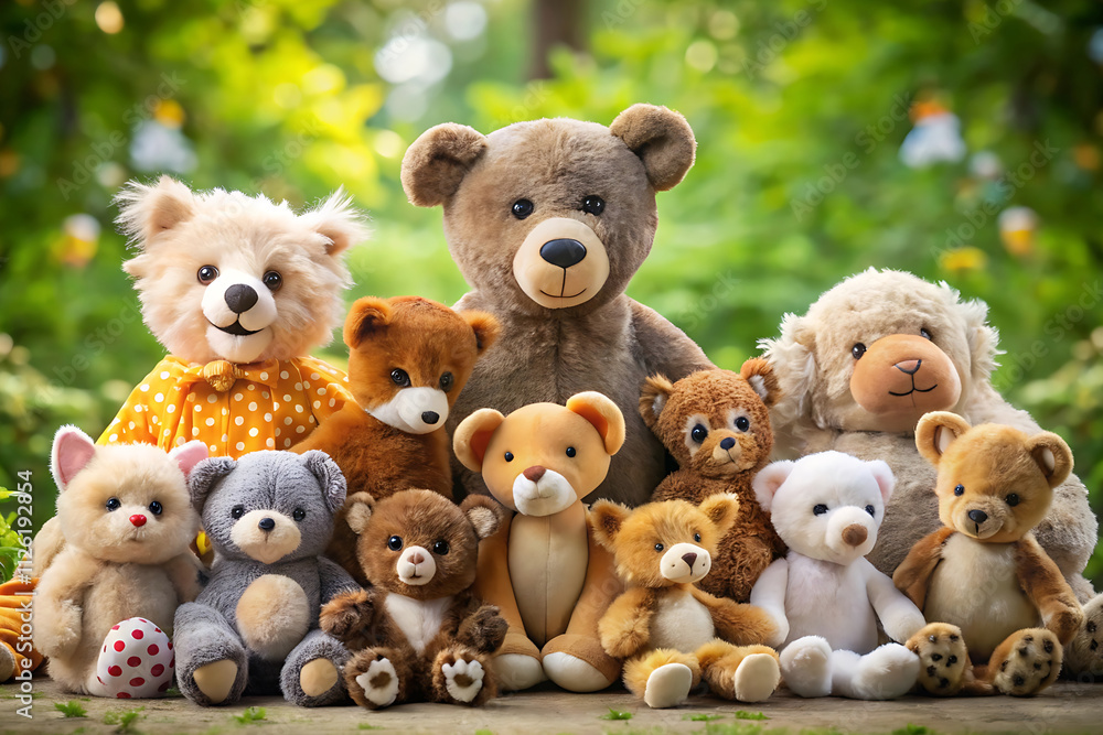 Teddy Day Background - Cute and Romantic Teddy Bear Design Teddy Day Background - Cute and Romantic Teddy Bear Design