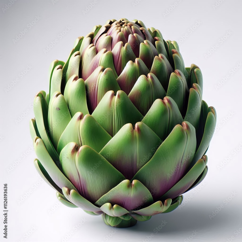 artichoke on a white background artichoke on a white background