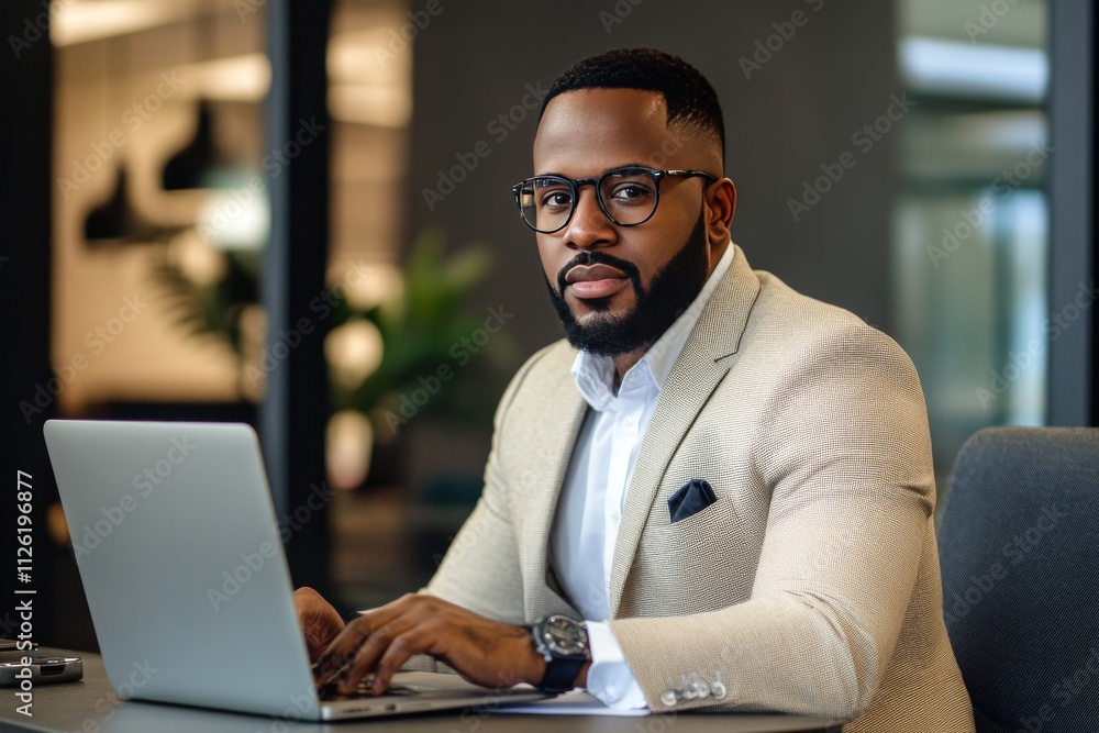 A man wearing glasses A man wearing glasses