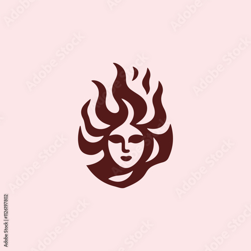 Fire goddess logo photo