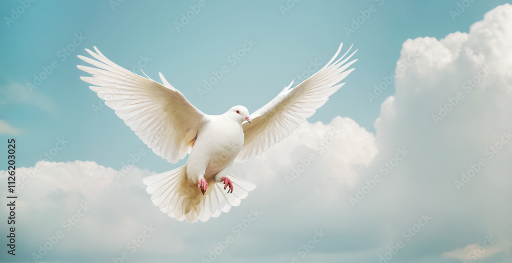 white dove flying in the sky white dove flying in the sky