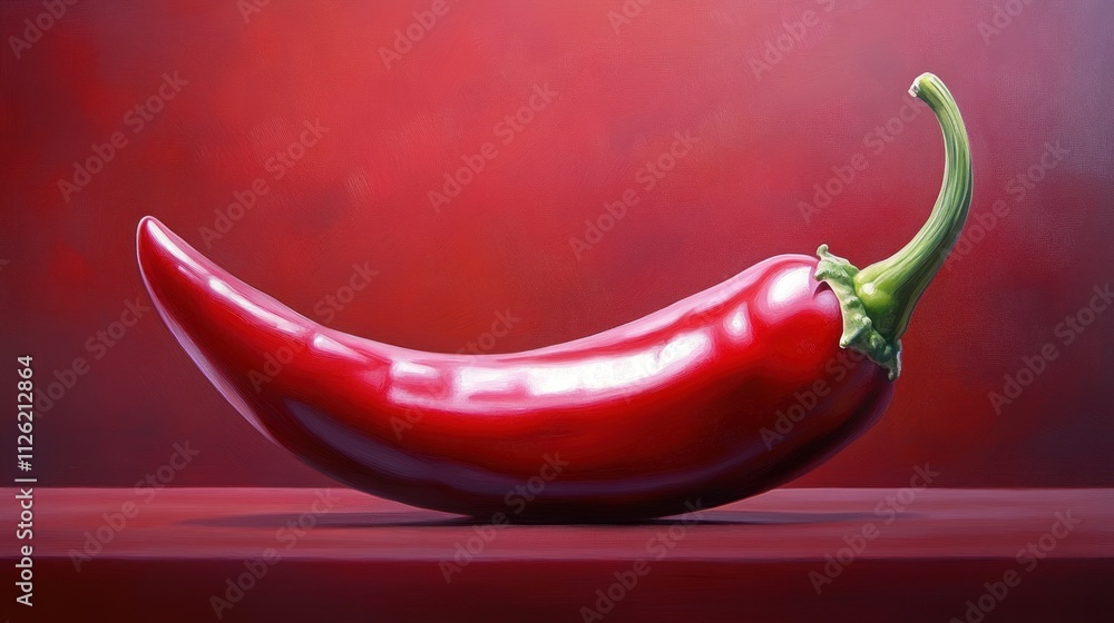 Crimson Chili Pepper: A Study in Red Crimson Chili Pepper: A Study in Red